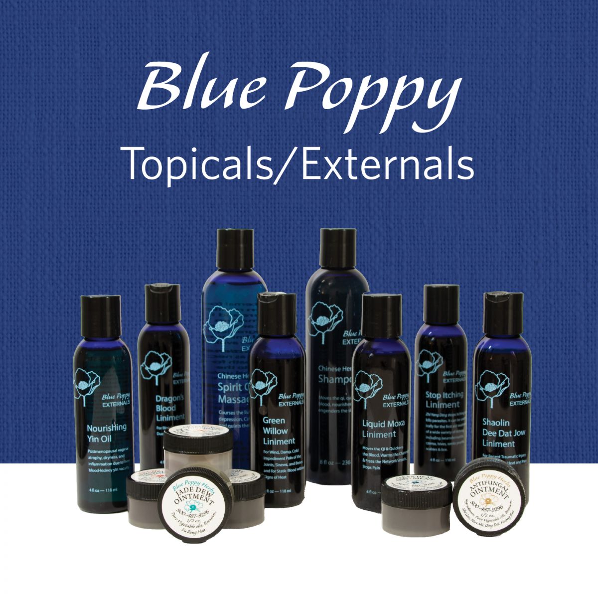 Blue Poppy Topicals