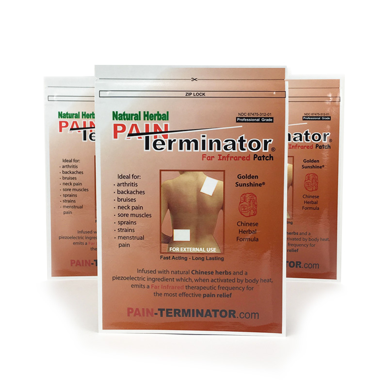 Golden Sunshine Pain Terminator Patch Warm (brown)