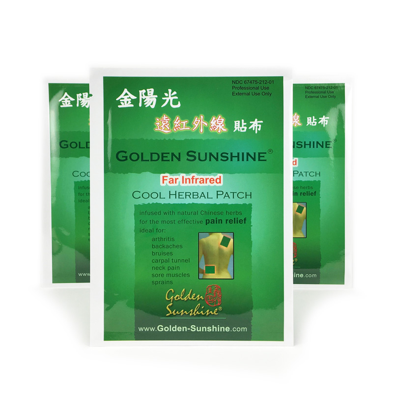Golden Sunshine COOL Herbal Patch (green)