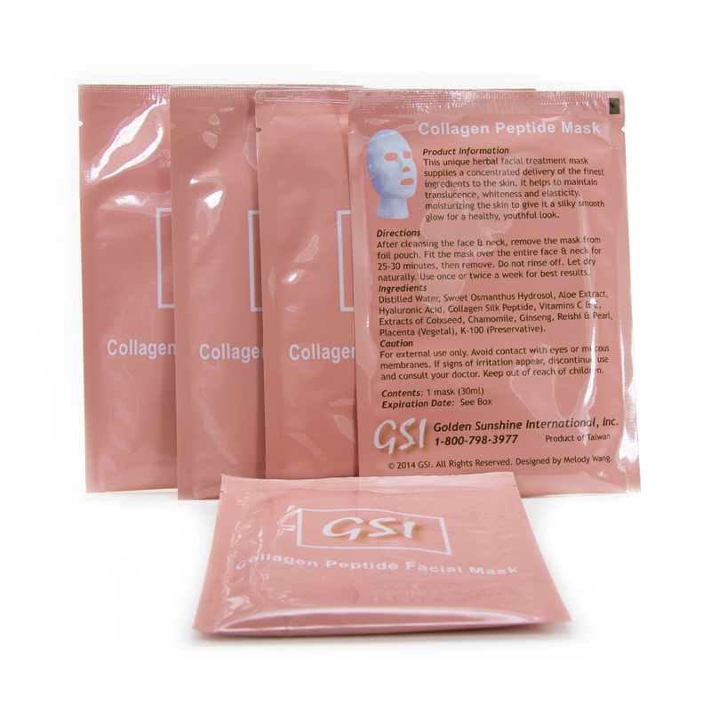 Golden Sunshine Collagen Peptide Facial Rejuvenation Mask
