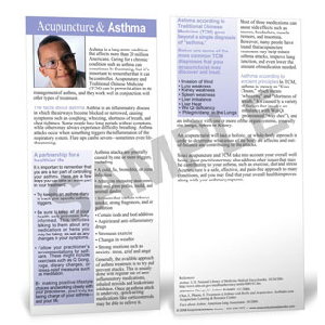 Asthma - Patient Education Card