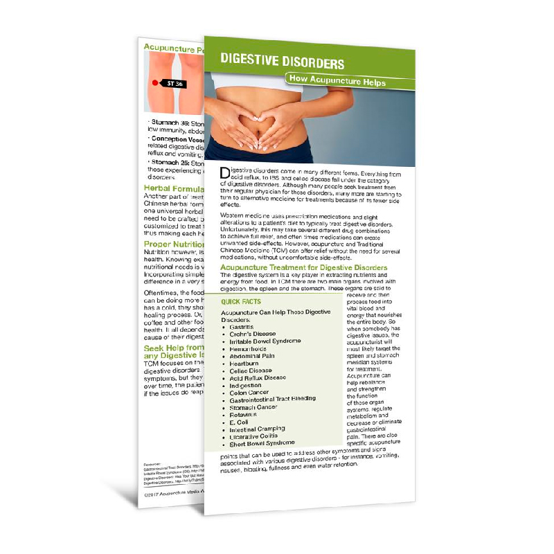 Digestive Disorders/Patient Education Card