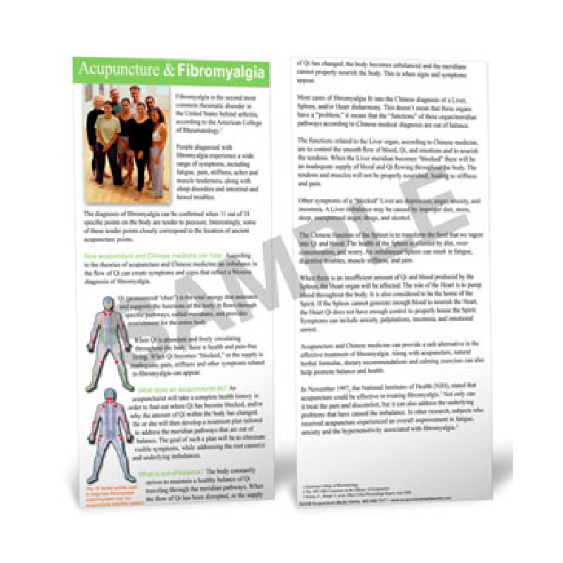 Fibromyalgia Educational Card