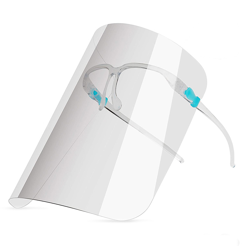 Reusable Face Shield with Glasses