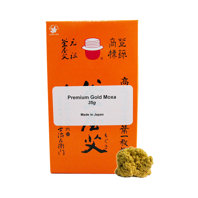 Premium Gold Moxa (35g Box)