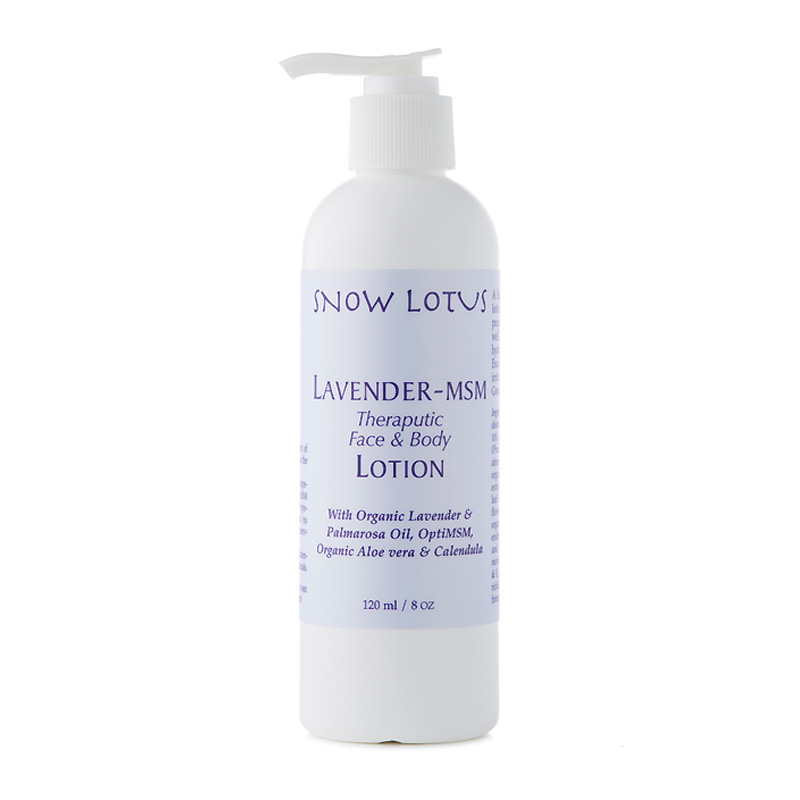 Lavender-MSM Therapeutic Face & Body Lotion